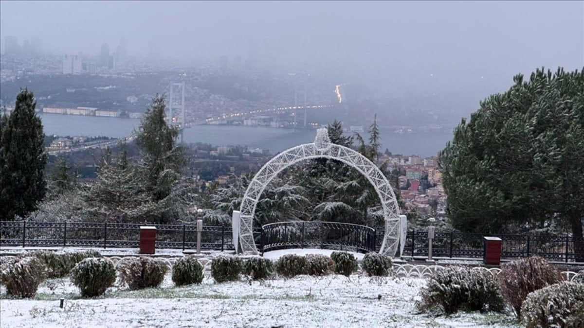 AKOM’dan İstanbul’un 5 ilçesi için pazartesi sabahı kar uyarısı
