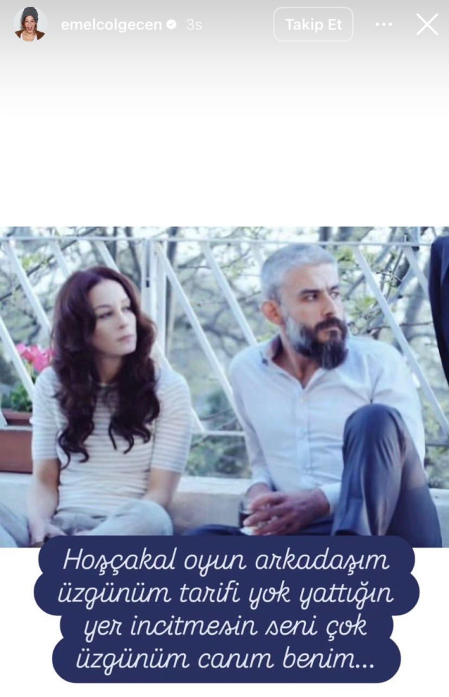 Emel Çölgeçen'den Kanbolat Görkem Arslan'a veda