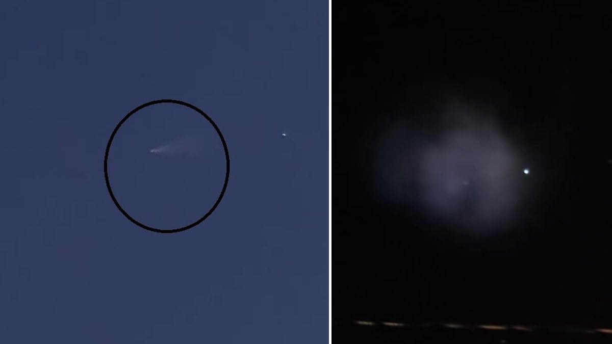 Hatay Semalarında Dikkat Çeken Işık İzleri: Sınır Hattından Görüntülendi