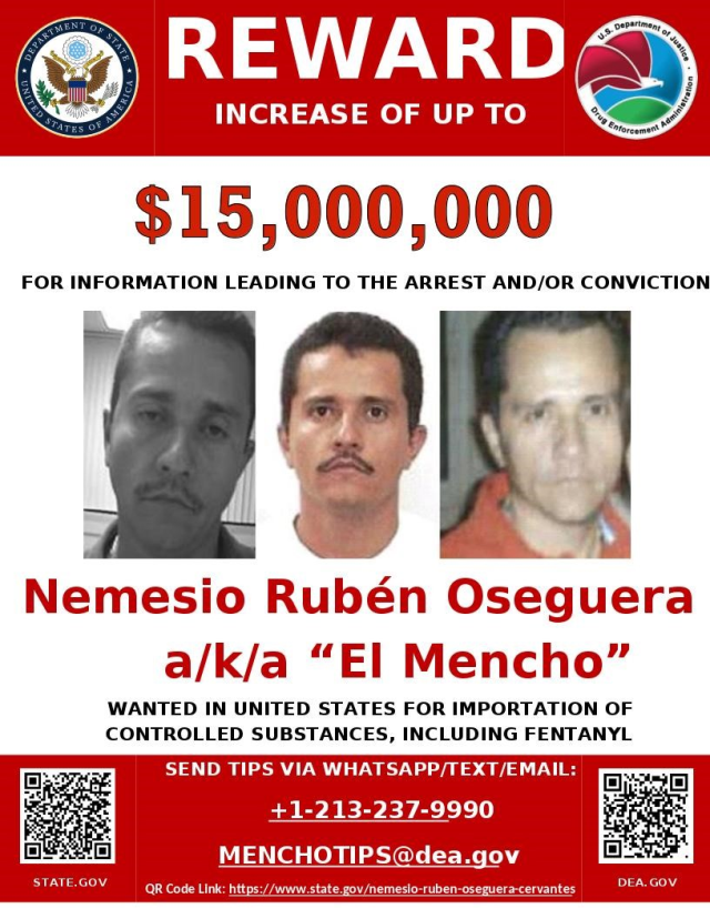 Guadalajara ve çevresinde yaşanan gelişmelere ilişkin görüntü