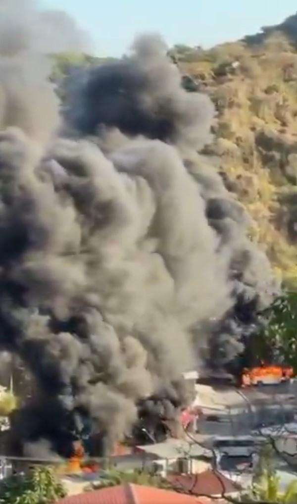 Bölgedeki güvenlik önlemlerine ilişkin görüntü