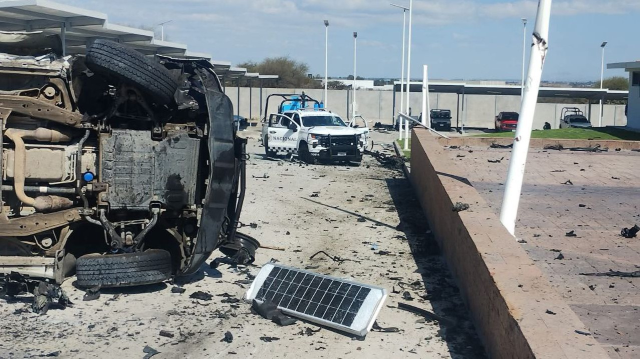 Üs çevresindeki gelişmelere ilişkin görüntü