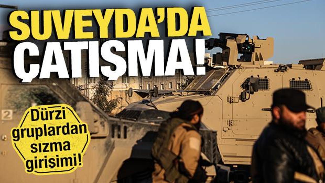 Suveyda’da Gerilim Tırmandı: Dürzi Silahlı Gruplar Mansura’ya Sızdı, Havanlı Saldırı!